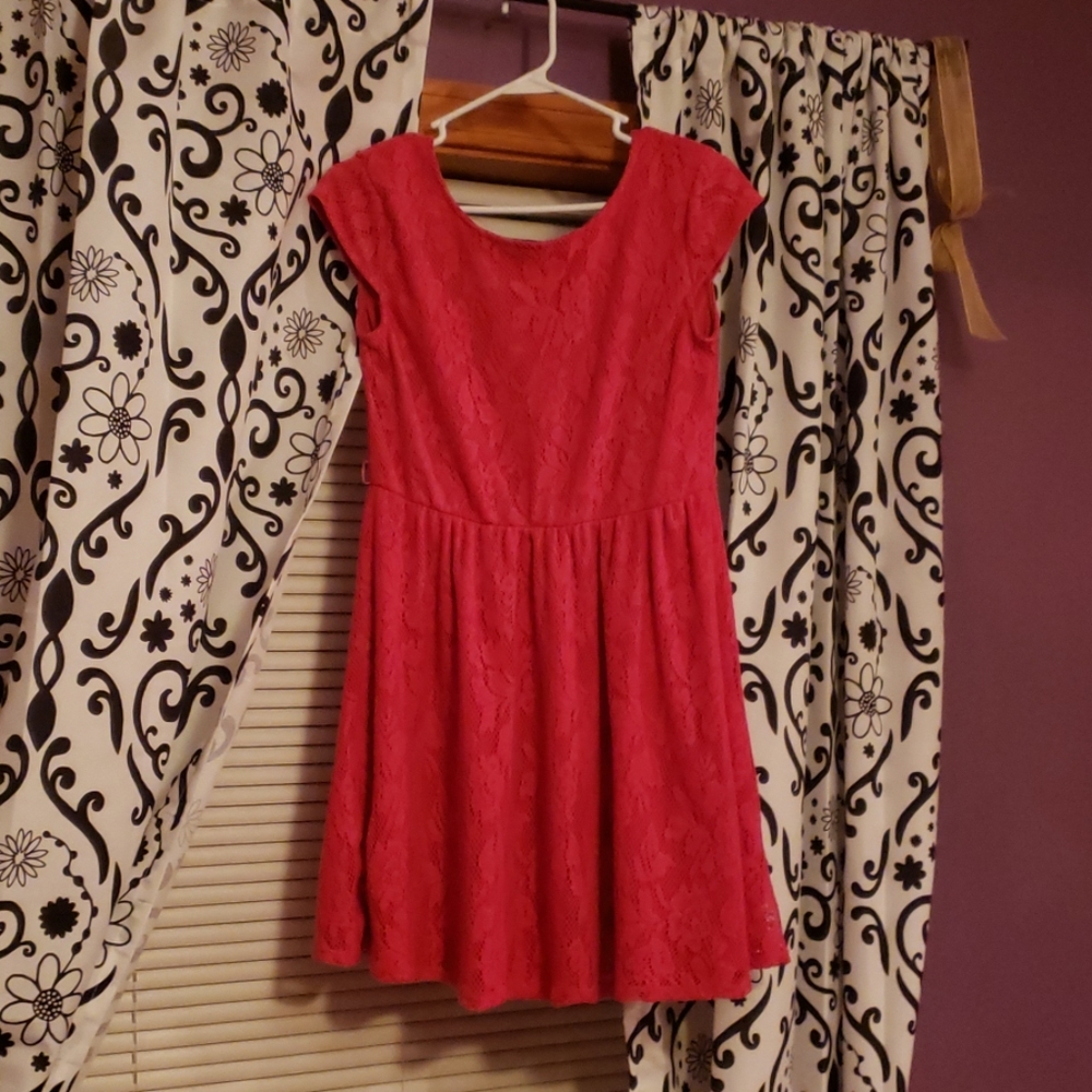 Pink dress